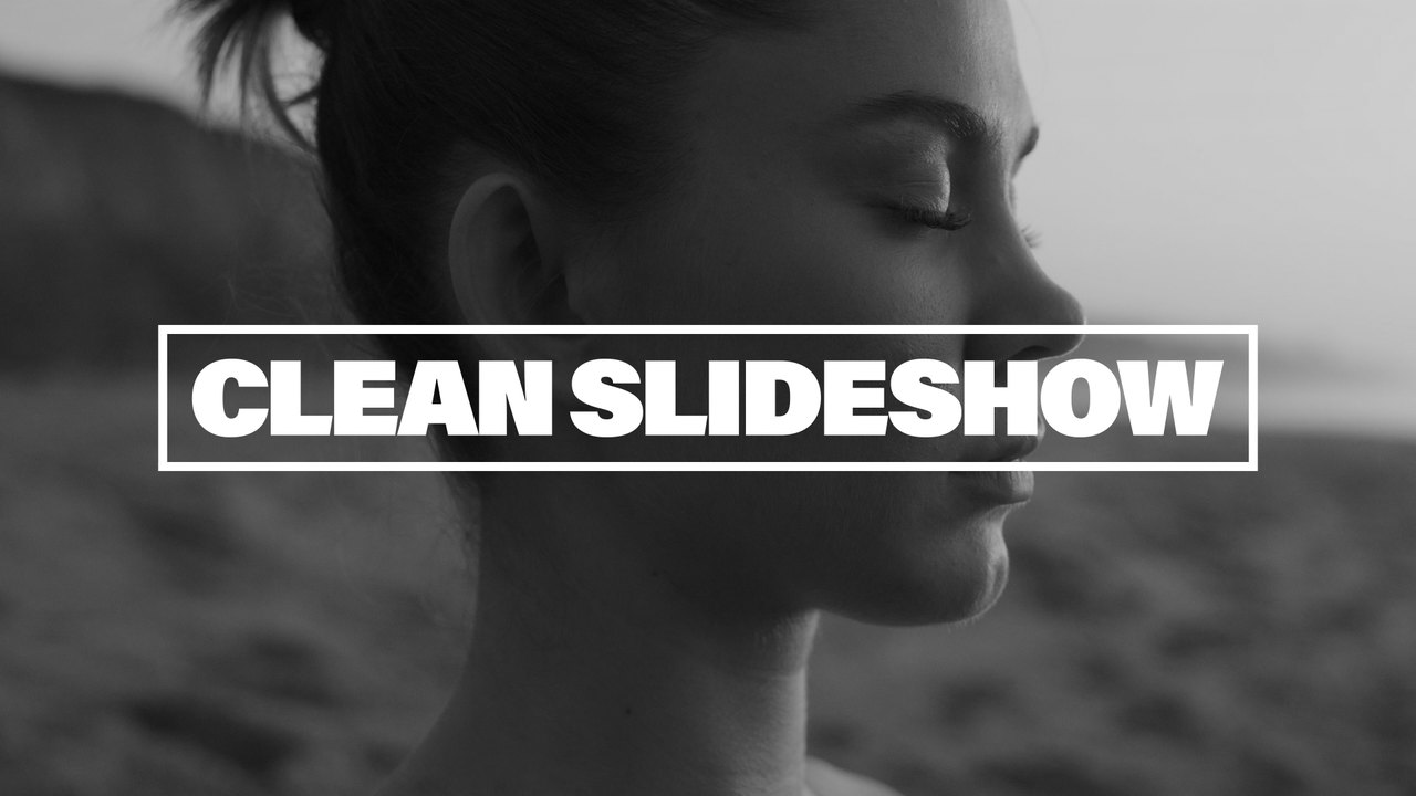 Silver Screen Block Reveal Portfolio Slideshow Premiere Pro MOGRT