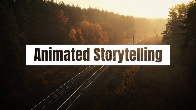 Warm Sunrise Storytelling Label Titles Premiere Pro MOGRT for Documentary Intros