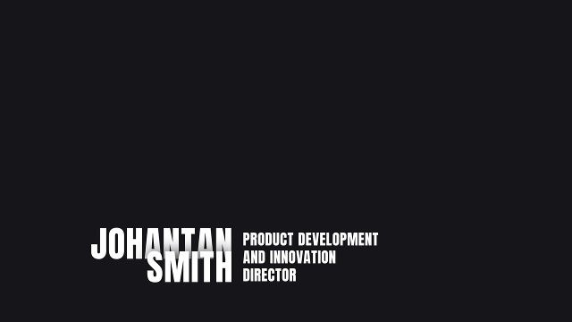 After Effects Multi Line Role Caption Executive Lower Third Template