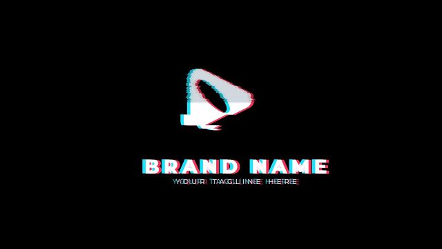 Circle Ring Dubstep Glitch Logo Intros featuring SFX After Effects Template