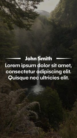 Vertical Scarlet Marker Inspiring Quote Text Animations Premiere Pro MOGRT