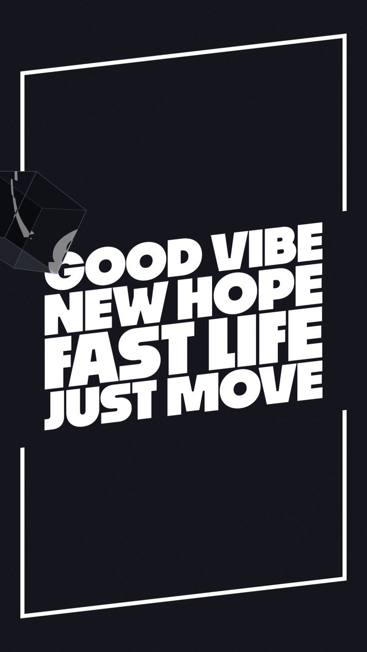 Vertical Motivational Quote Titles with 3D Cube and Border Premiere Pro MOGRT