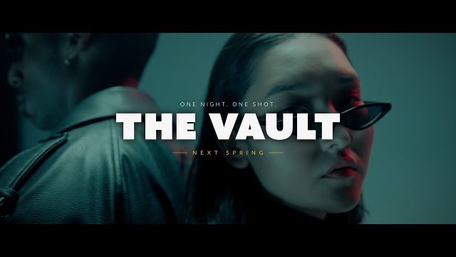 Crime Action Film Title with Rounded Bold Type Premiere Pro Template
