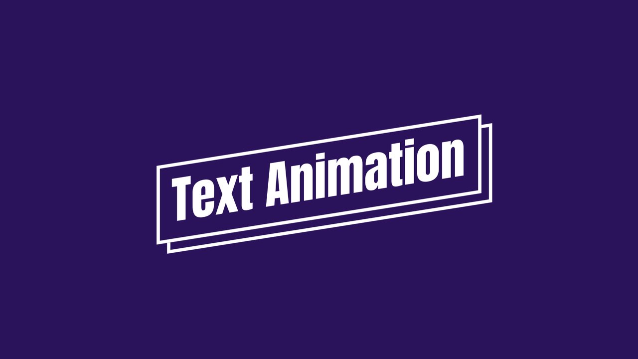Offset Outline Card Tilted Corporate Text Animations After Effects Template