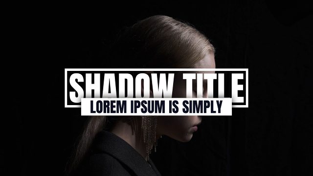 Smooth Title Text Animations featuring White Strip Subtitle for Premiere Pro