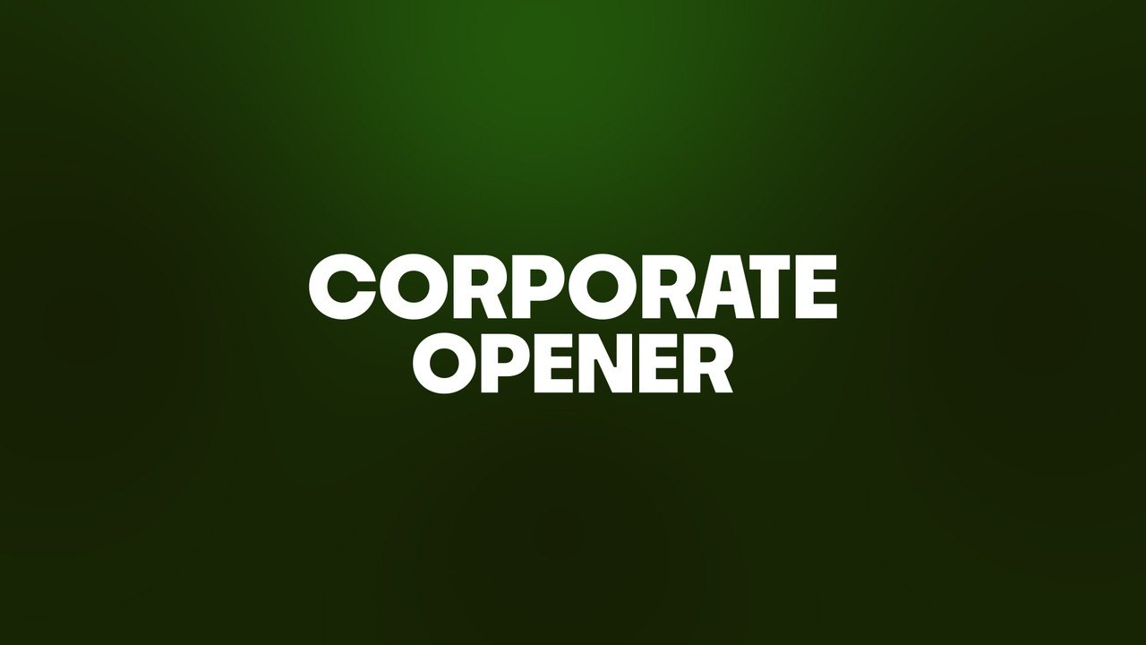 Joining Split Box Halves Corporate Opener Words After Effects Template