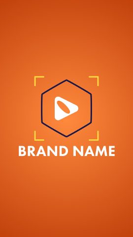 Vertical Logo Opener Template