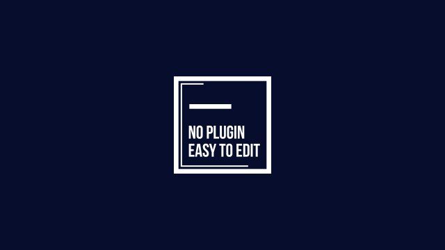 Social Media Typography: Boxed Rule – Free Premiere Pro Template