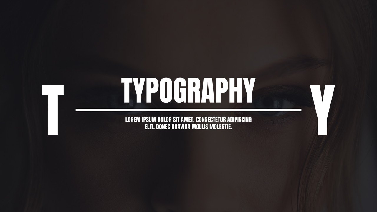 Bracket Heading Title featuring Spread Initials and Copy After Effects Template