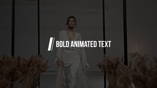 Minimal Double Slash Headline Typography for Breaking News Segments – Free After Effects