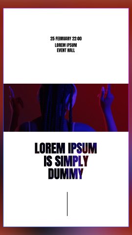 Vertical Event Photo Band Slideshow Stories featuring Venue Panels After Effects Template
