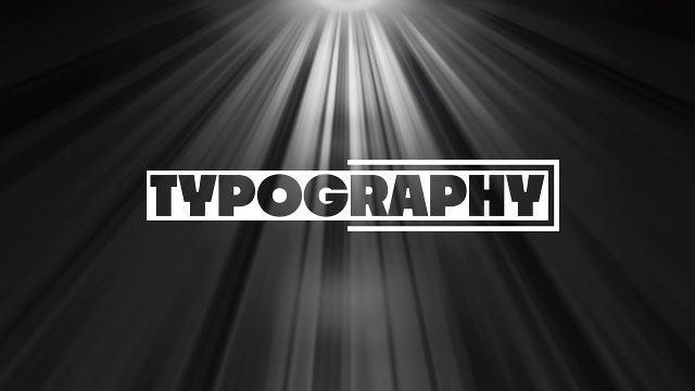Corporate Light Rays Burst Typography Title Animations for After Effects