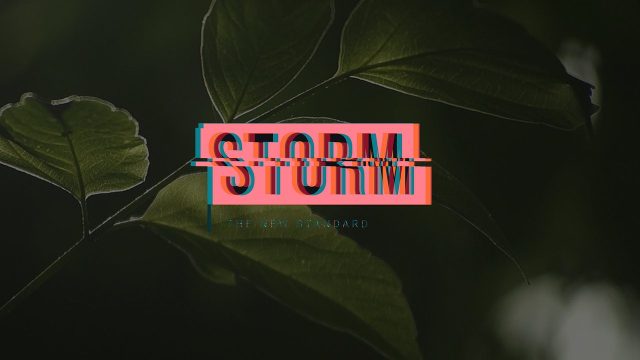 Modern Text and Grainy Glitch Titles 4K After Effects Project