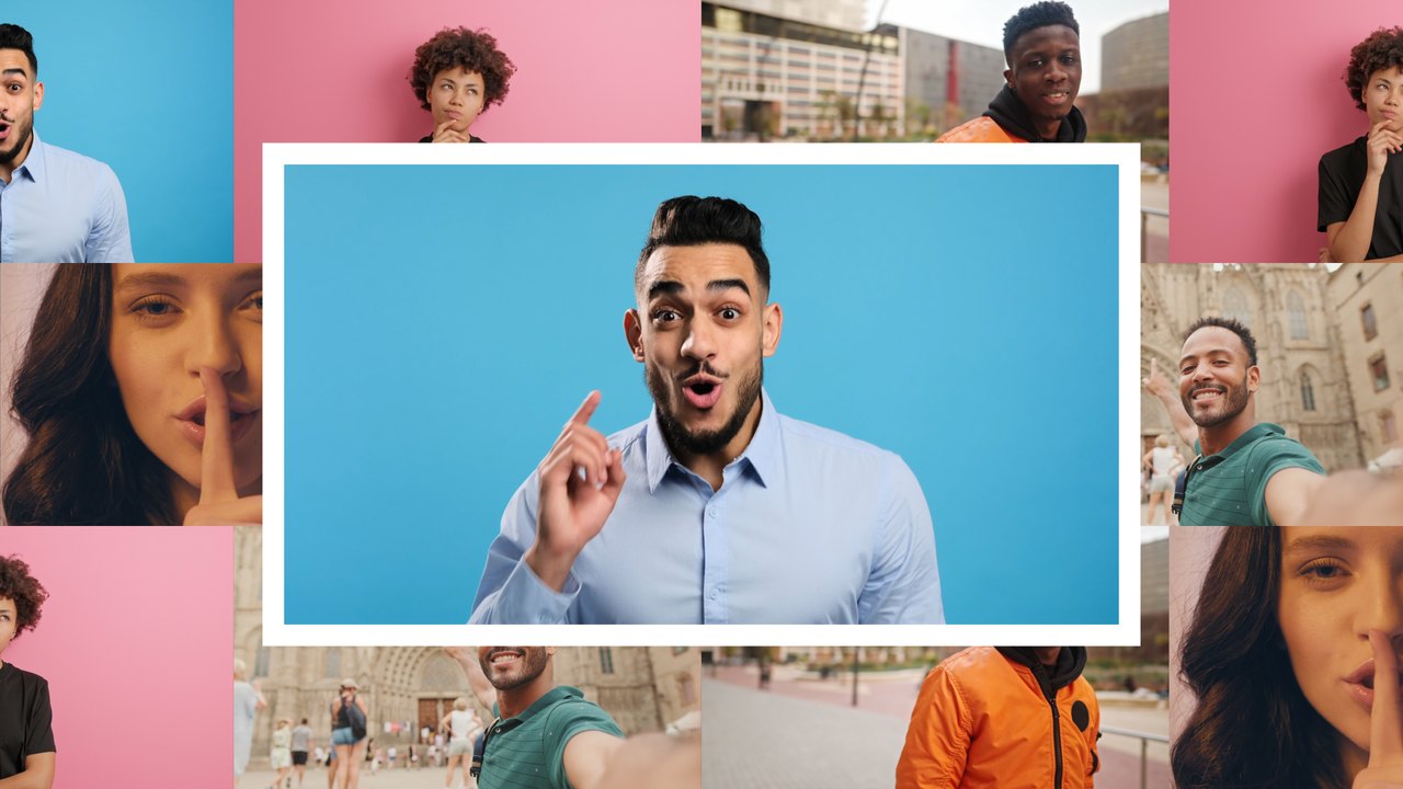 Photo Collage Centerpiece Presentation Slideshow After Effects Template