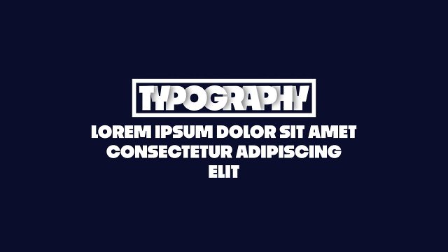 Corporate Small Frame Label over Heavy Paragraph Text Animations for Science Videos After Effects Template Pack