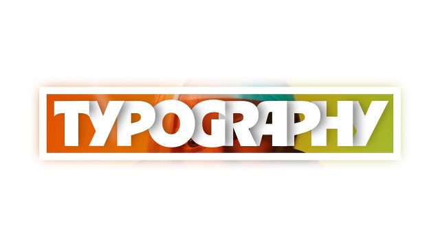 Corporate Gradient Slab Typography Animator with Media Letters for After Effects