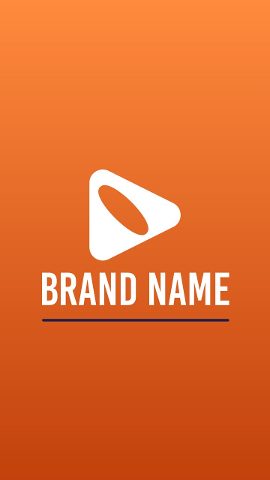 Gradient and Polished Vertical Logo Reveal