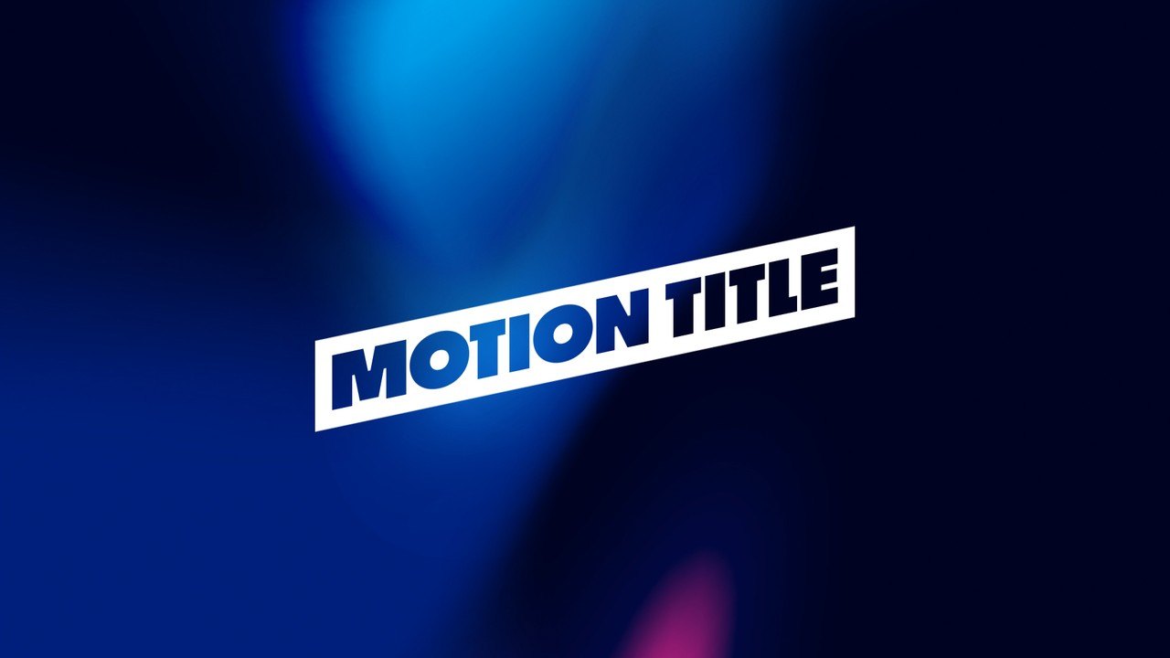 Tilted White Plate Liquid Flow Title Animations After Effects Template