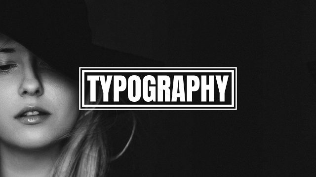Narrow Framed Headline Motion Typography Premiere Pro Template