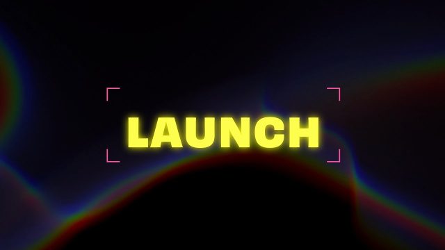 Edgy Glitch Intro Titles MOGRT with Digital Noise for Video Blogs in 4K