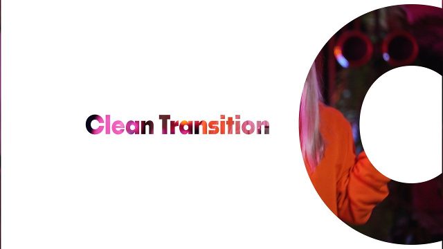 Giant Glyph Window Title Transitions with Square Portal After Effects Template