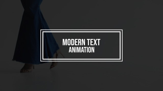 Double Line Frame Headline for HR and Recruitment Videos in After Effects – Free Download