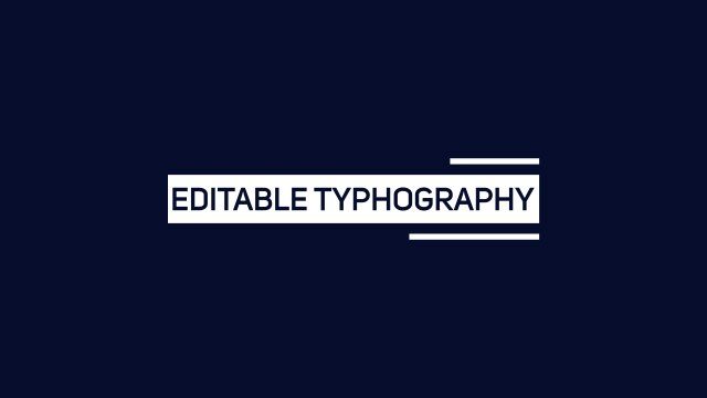 Offset Rule Inverted Title for News Broadcasts in After Effects – Free Download