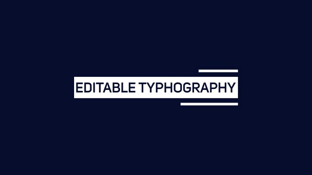 Offset Rule Inverted Title for News Broadcasts in After Effects – Free Download