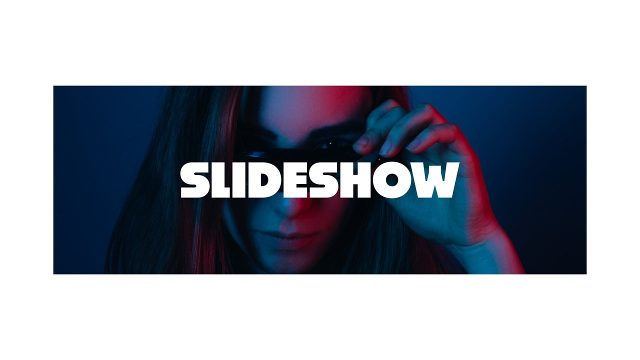 Elegant Photo Slideshow Animation with Bold Titles Premiere Pro MOGRT