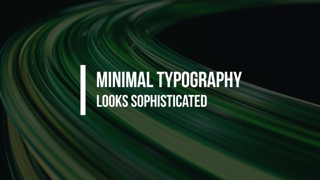 Minimal Left Line Subtitle Typography for Educational Videos – Free After Effects