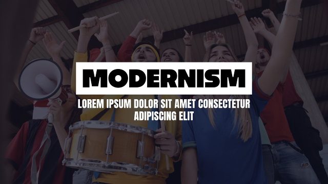 Box Headline with Paragraph Modern Text Animations for Nonprofit Videos After Effects Template
