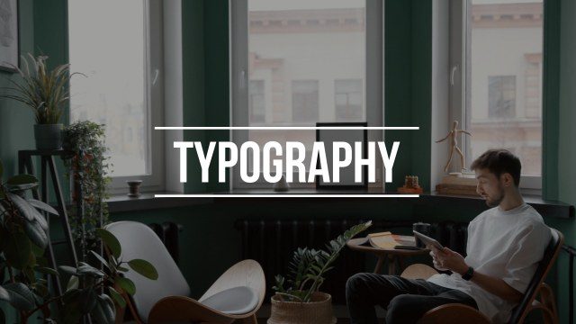 Pure Minimal Typography Free After Effects Text Animation Template