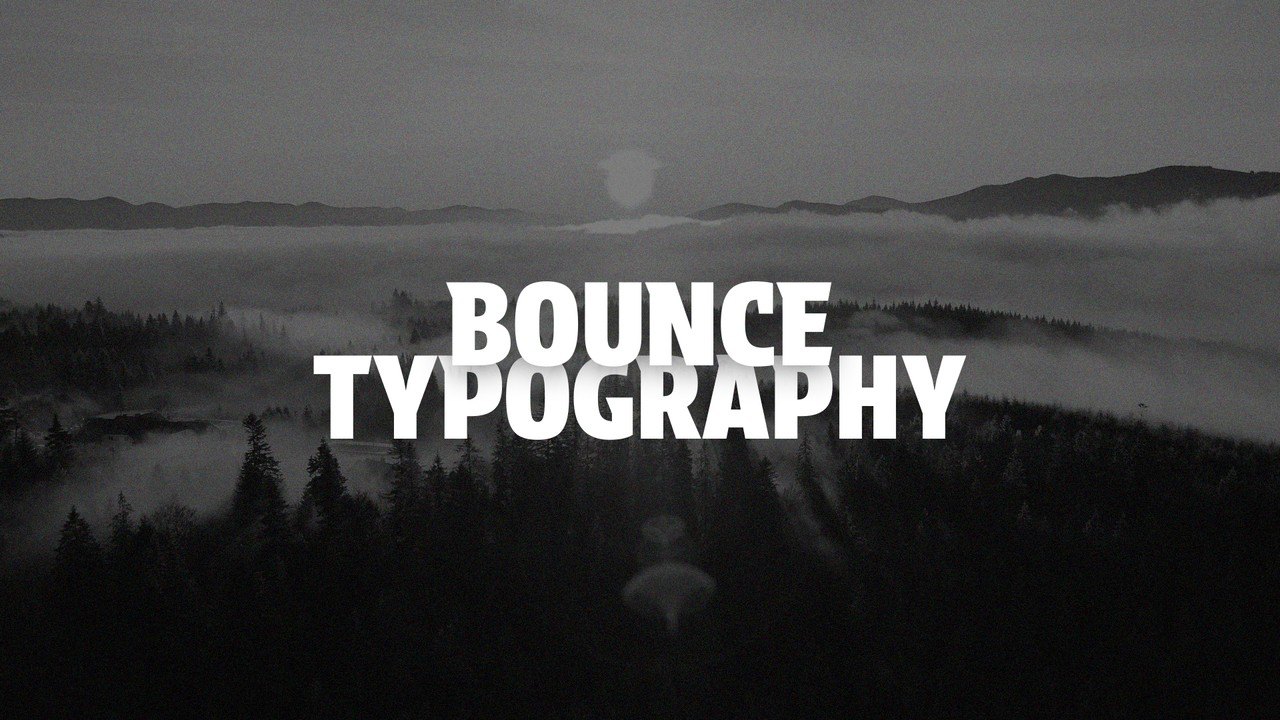 Springy Letters Word Pair Text Animations Premiere Pro MOGRT