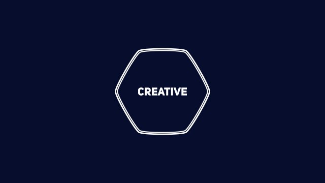 Minimal Rounded Hexagon Headline for TikTok Videos – Free After Effects