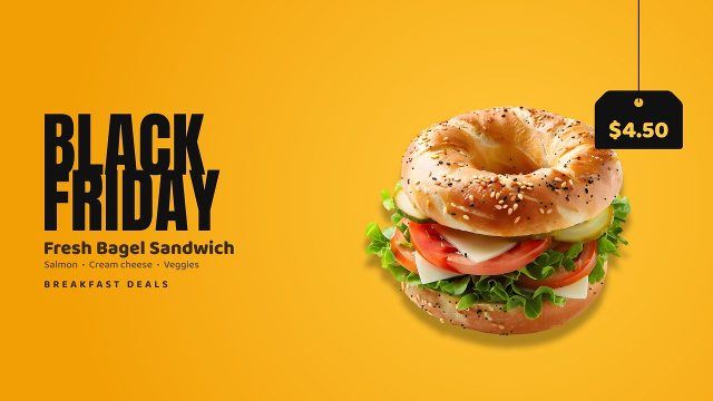 Black Friday Shopping Promos with Swinging Tag Premiere Pro MOGRT