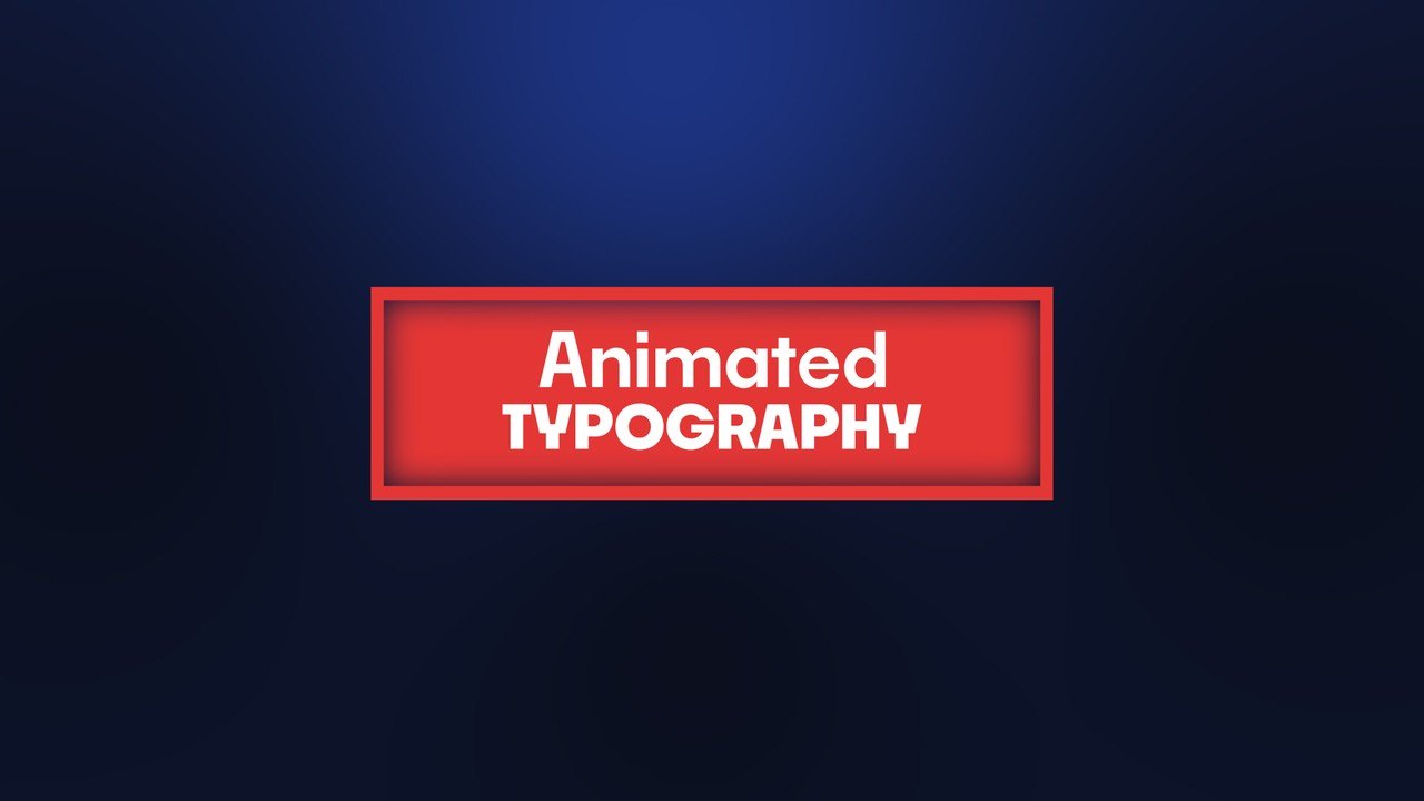 Light over Heavy Caps Red Plate Animated Title After Effects Template