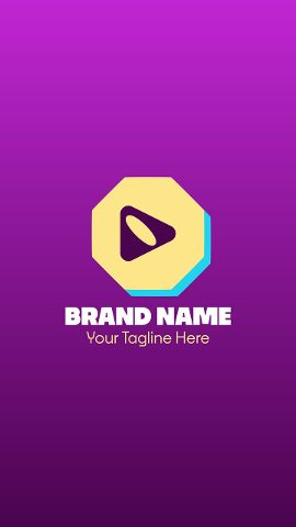 Trendy Vertical Logo Intros