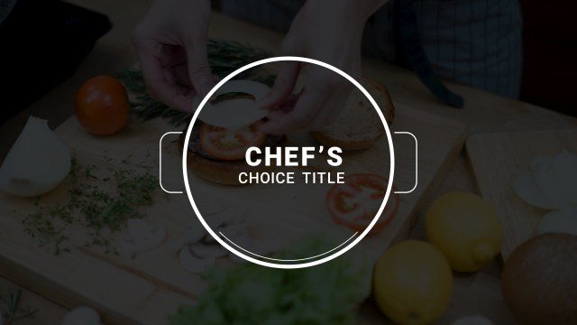 Clean and Modern Text Animations Free Premiere Pro Template for Food Blogger Videos