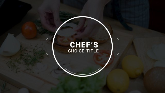 Clean and Modern Text Animations Free Premiere Pro Template for Food Blogger Videos