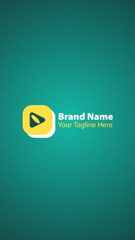 Minimal Vertical Logo Opener