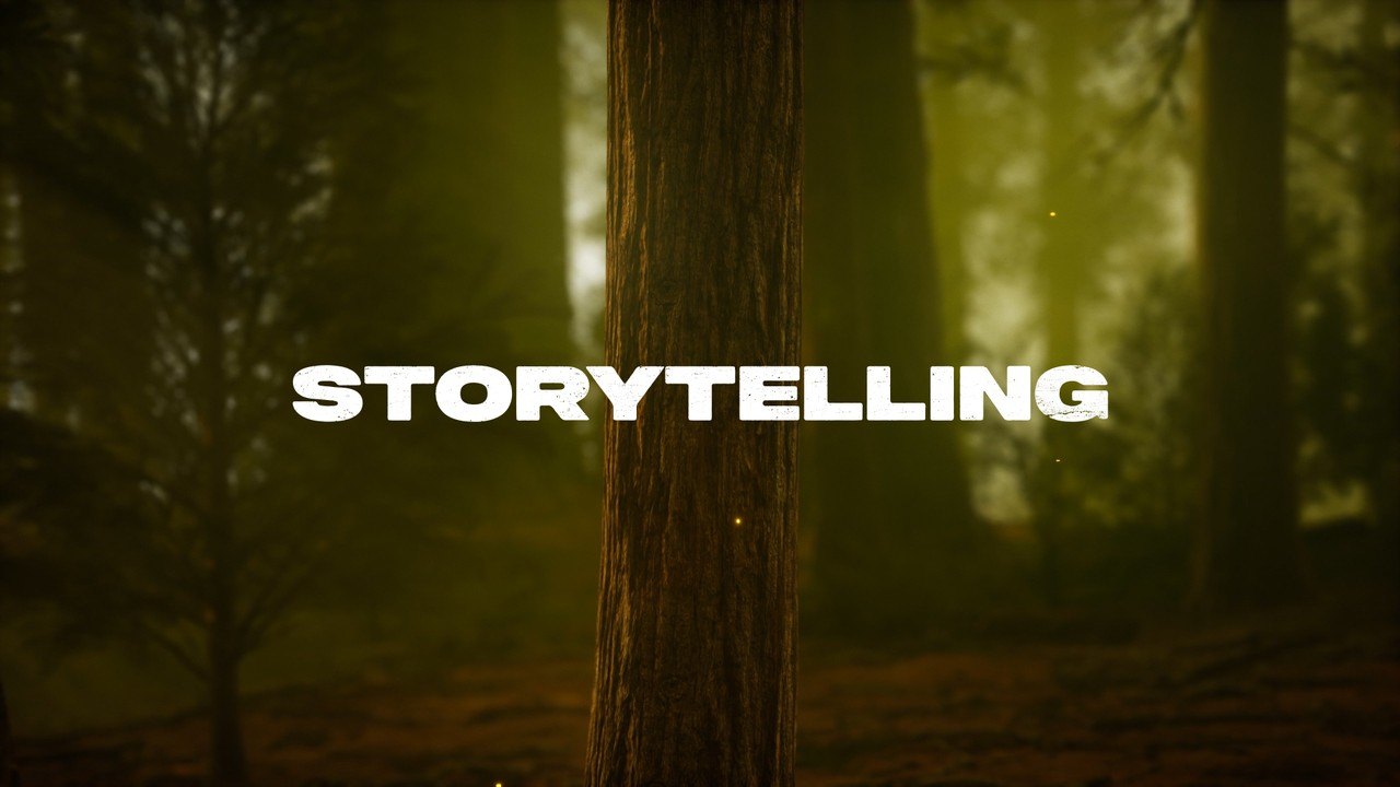 Storytelling Narrative Titles featuring Twelve Phrases After Effects Template