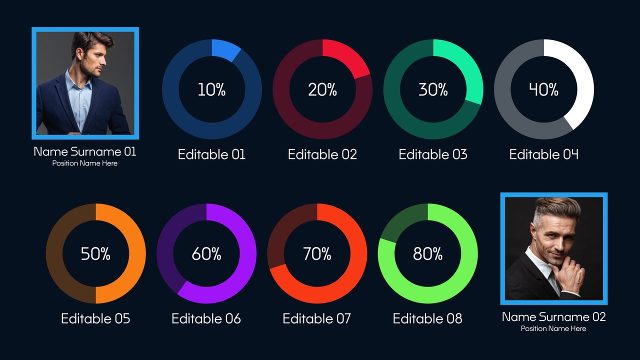 Animated Growth Productivity and Motivation Infographic Data Template for Premiere Pro