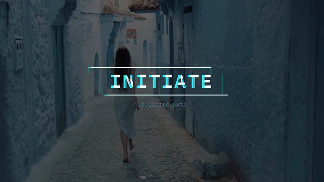 4K Gritty Glitch Headlines and Text Animation Presets MOGRT for Esports
