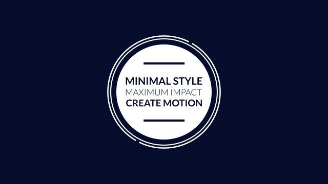 Filled Circle Badge Text Animation – Free After Effects Template for Sale Announcements