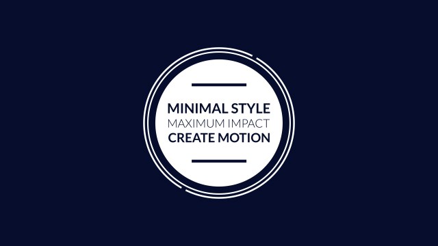 Filled Circle Badge Text Animation – Free After Effects Template for Sale Announcements