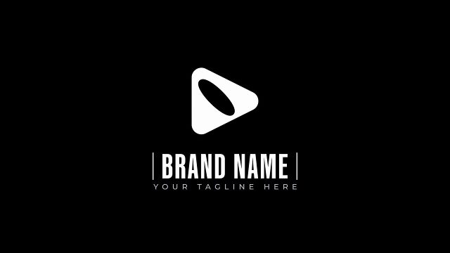 Strip Slice Logo Animation featuring Dubstep Glitch Sounds Premiere Pro MOGRT