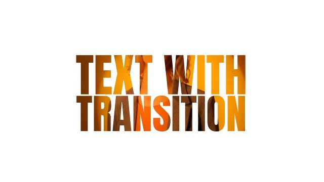 Warm Tone Condensed Title Line Slash Transition After Effects Template