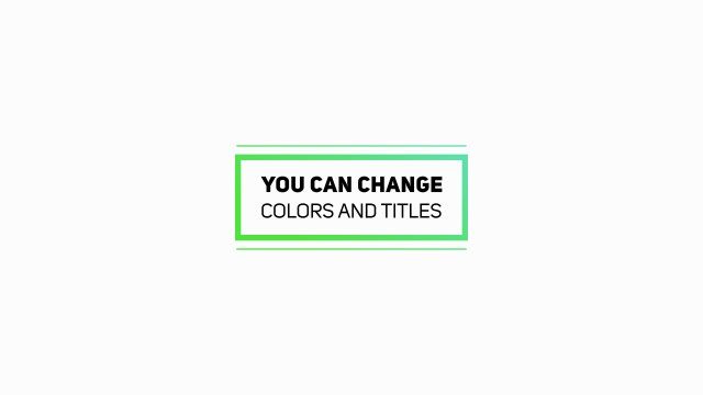 Mint Outline Box Typography MOGRT for Webinars – Free Premiere Pro