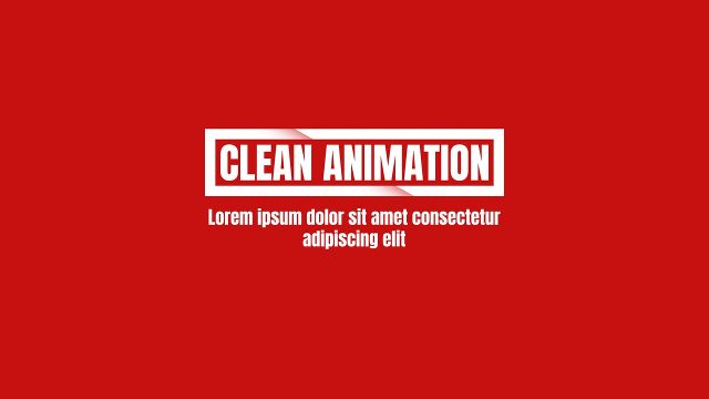 Bordered Headline with Short Copy Clean Text Animations After Effects Template Pack