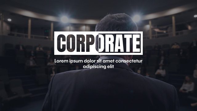 Sliced Bold Corporate Titles with Text for Instagram Posts Premiere Pro Motion Graphics Template